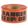 L.H. Dottie L.H. Dottie 3'' x 1000' Red Barricade Tape (Danger Keep Out) BT49